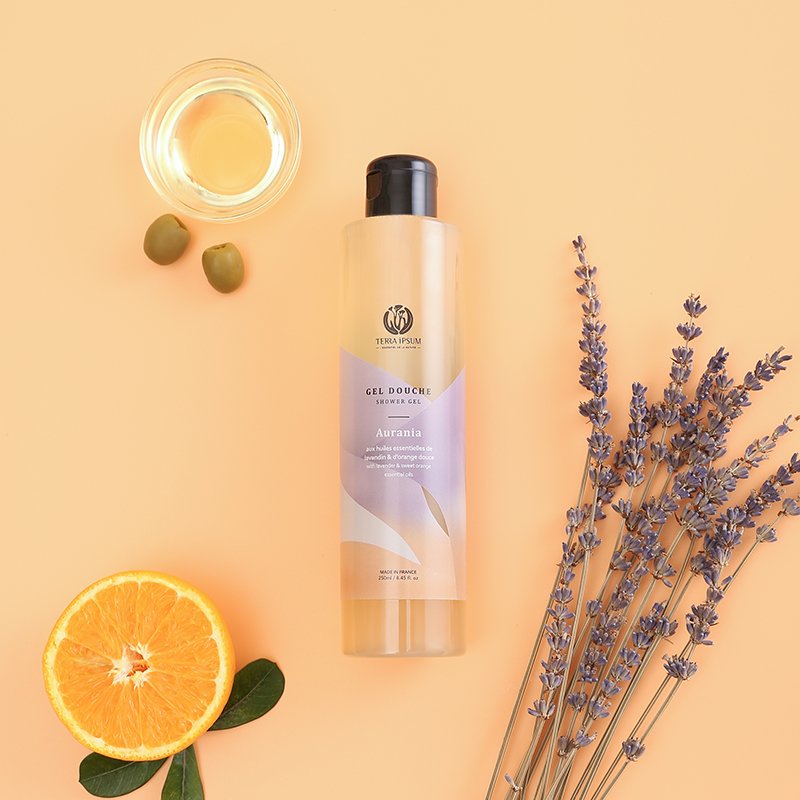 Gel de Ducha Frescura Esencial - Lavanda y Naranja - Tamaño de viaje (50ml)