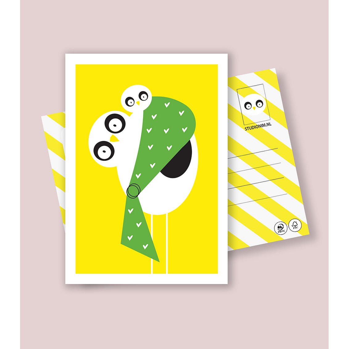 OWL | FSC® postcards | Dutch Design