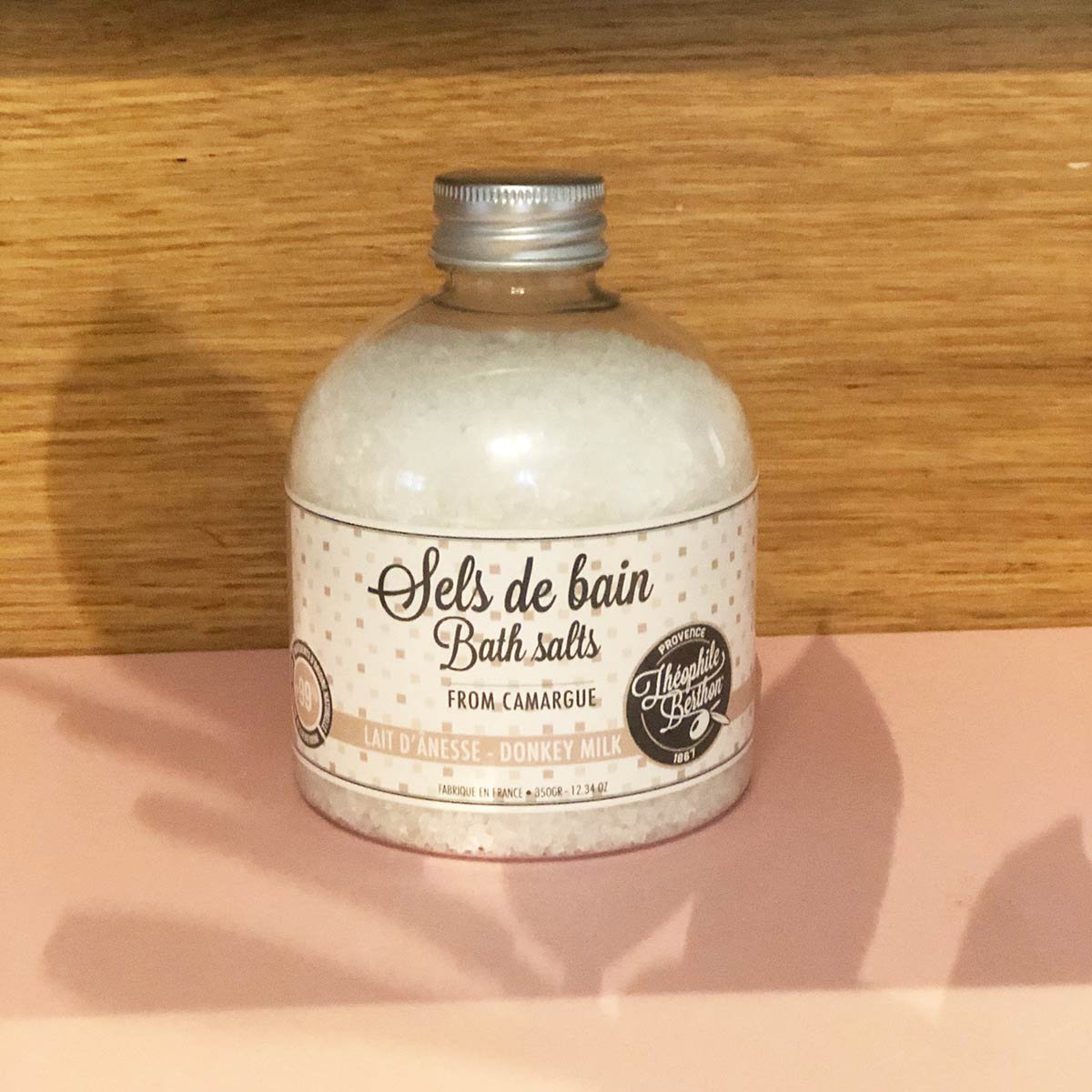 Sole do kąpieli Camargue. Perfumowane ośle mleko. 350g