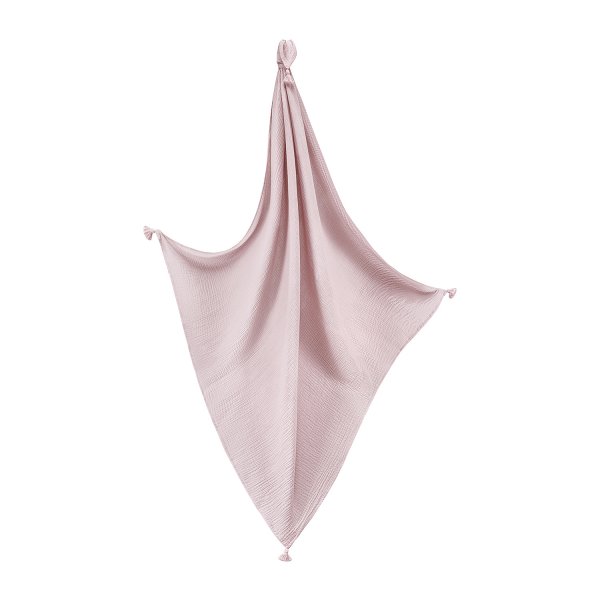 Grande écharpe en mousseline - rose poussiéreux