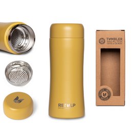 Tumler Isoleret dobbeltvægskrus Okker 300 ml