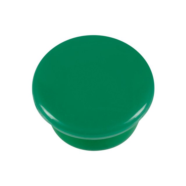 Magnet Westcott grün Packung mit 10 Stück. 15mmx8mm 100gr. Kappe: 3-4 Blatt 80gr. Papier