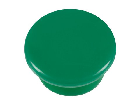 Magneet Westcott groen pak à 10st. 15mmx8mm 100gr. cap: 3-4 vel 80gr. papier