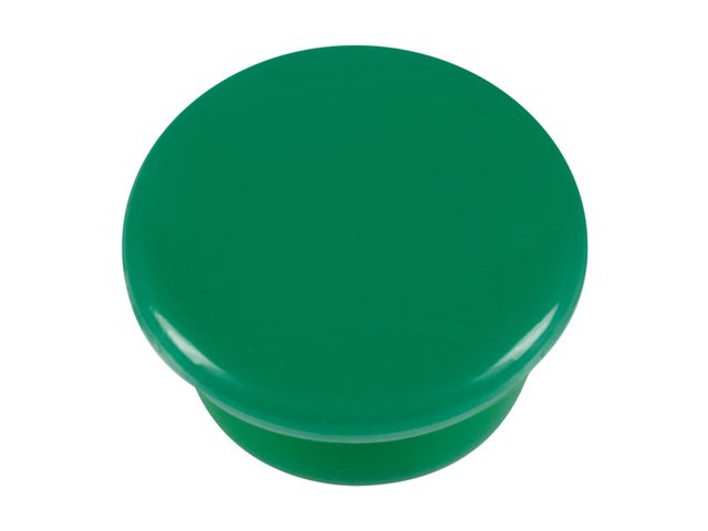 Magnete Westcott verde confezione da 10 pz. 15mmx8mm 100gr. tappo: 3-4 fogli 80gr. carta