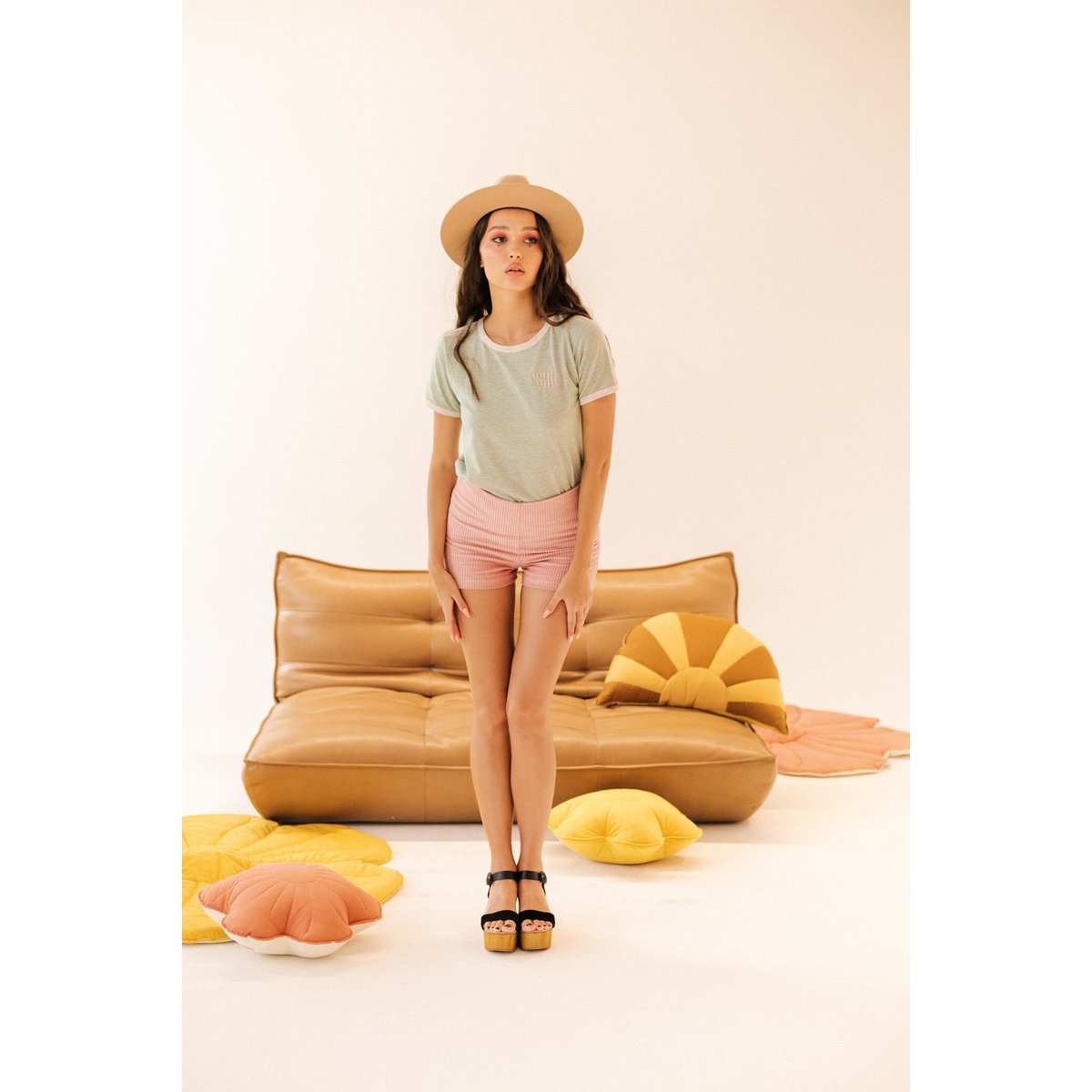 Camicia BASIC "Verde chiaro"