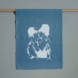Theedoek denim nieuwe politie -mannen