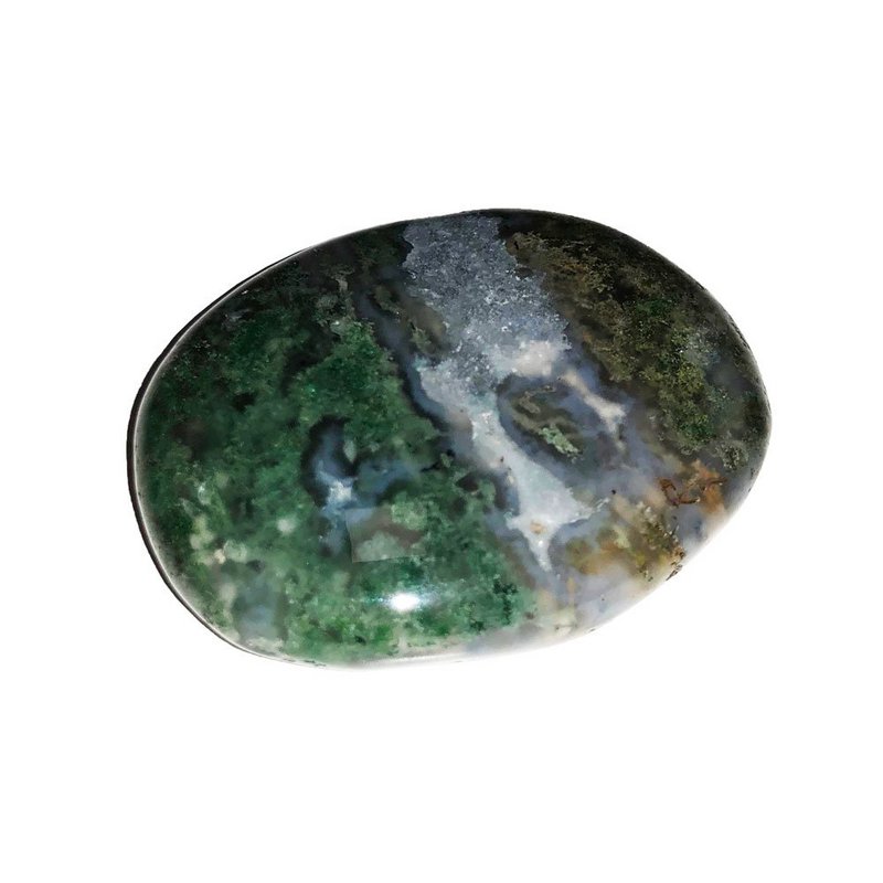 Moss Agate Pebble
