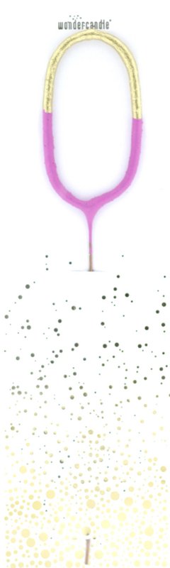 0 Bicolor 2-farbig gold pink Wondercandle® classic