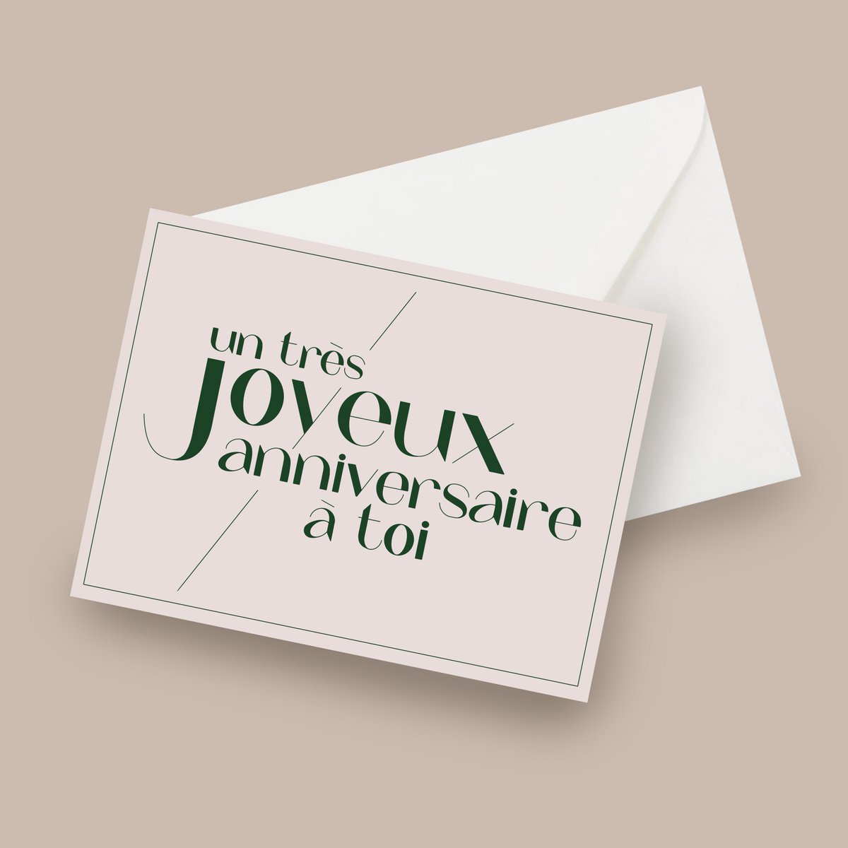 Carte - Anniversaire - Cut