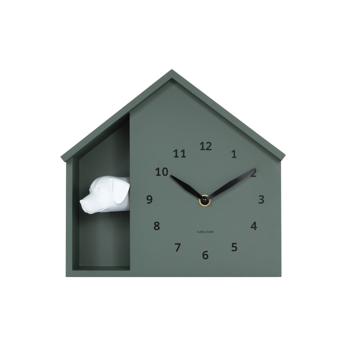 Orologio da parete che sbircia alla pecorina