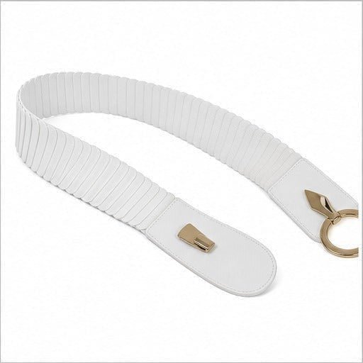 Cintura in vita da donna - 20+ colori - Pelle vegana - Fibbia in metallo - Elastica