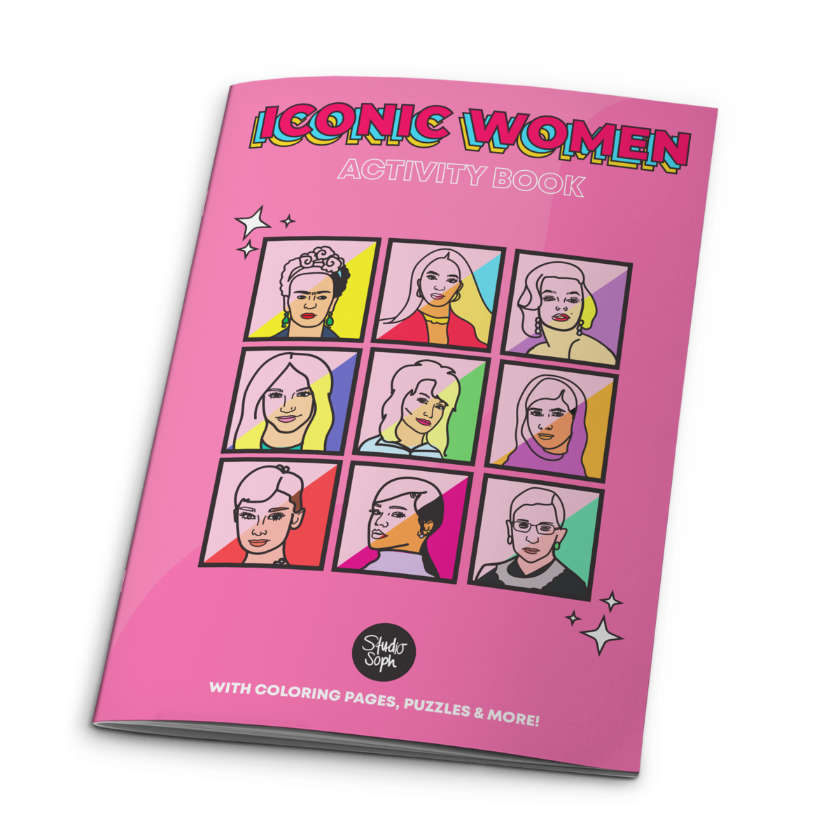 Iconic Women Coloring Activity Book