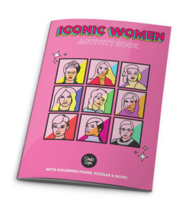 Iconic Women Coloring Activity Book