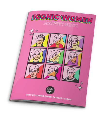 Iconic Women Coloring Activity Book