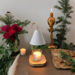 Zachte warmteverspreider - Candelia - elektrische brander voor geurkaars - geïntegreerde dimmer - decoratie en cadeau-idee