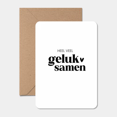 Kort | Meget lykke sammen