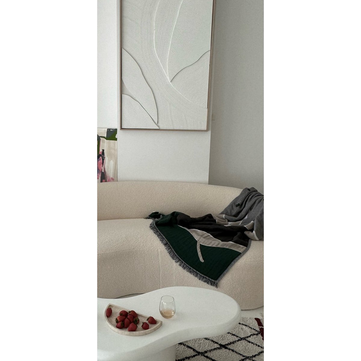 Marine-Couch-Überwurf