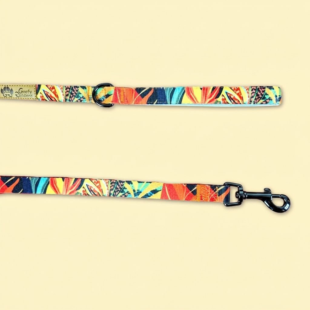 Tropical dog leash