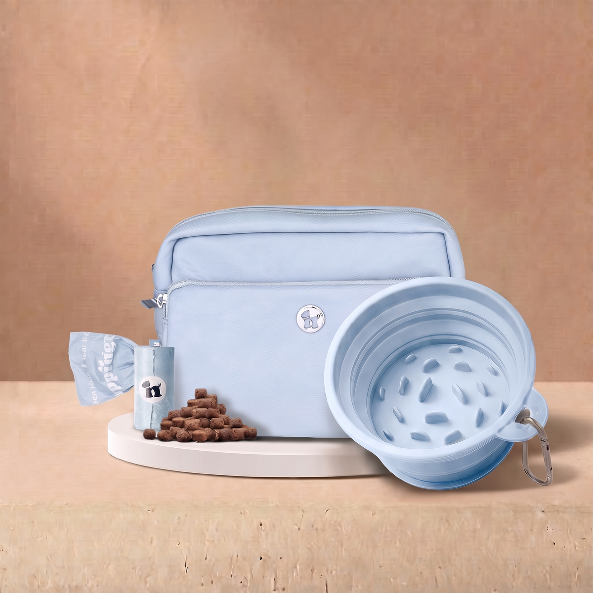 Bag and Bowl Ice Blue