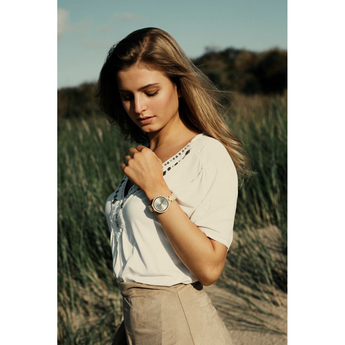 Greenwatch | Grace | Houten Horloge Dames | Eikenhout