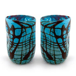 2 PEZZI AZZURRO