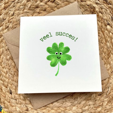 Card Clover for Success