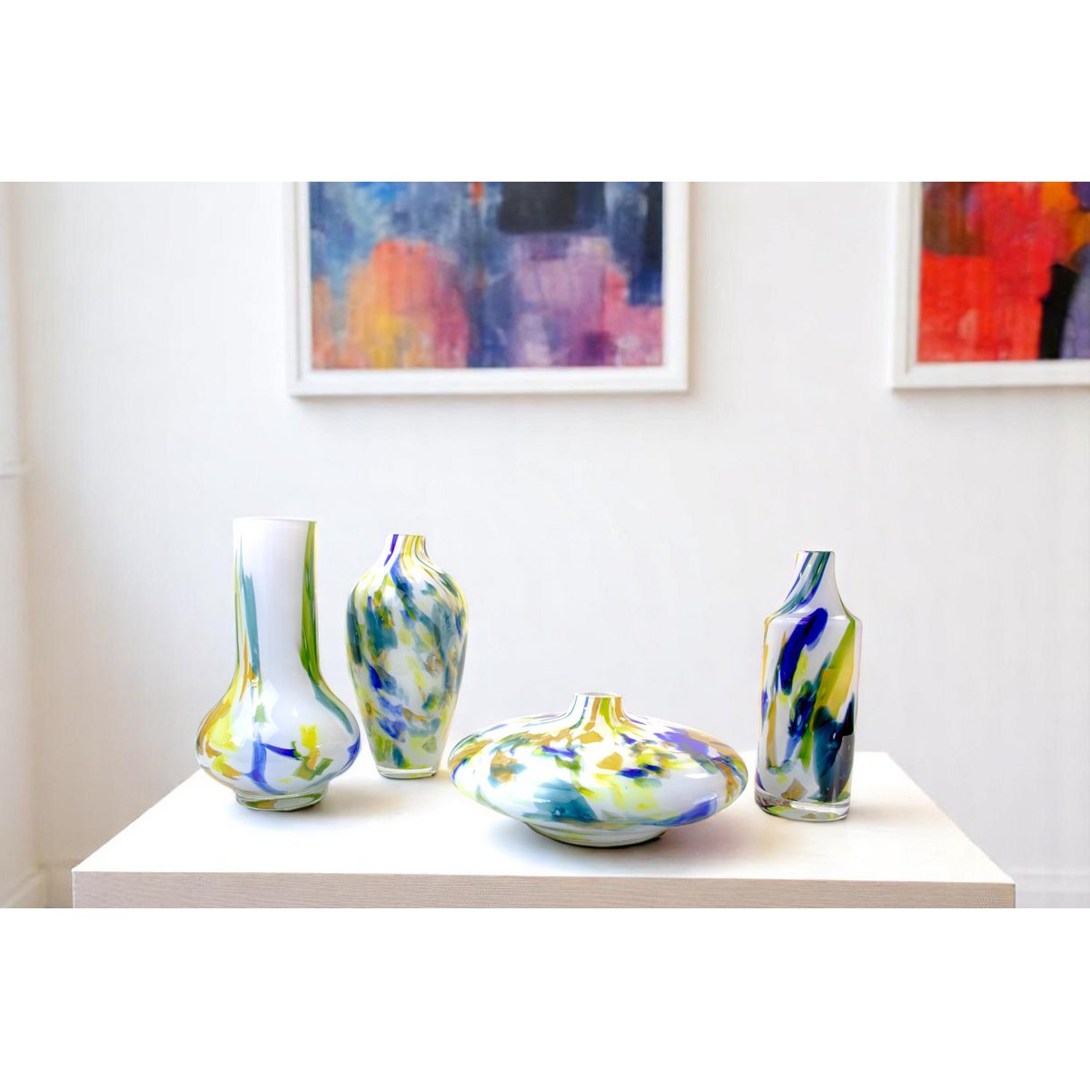 Vase Krug „Monet Collection“ – Höhe 28 cm – Glas