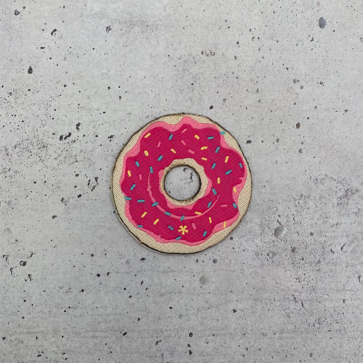 klistermærke-patch donut
