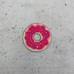 klistermærke-patch donut