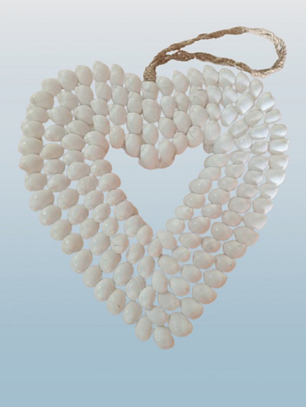 Conchas de corazón.