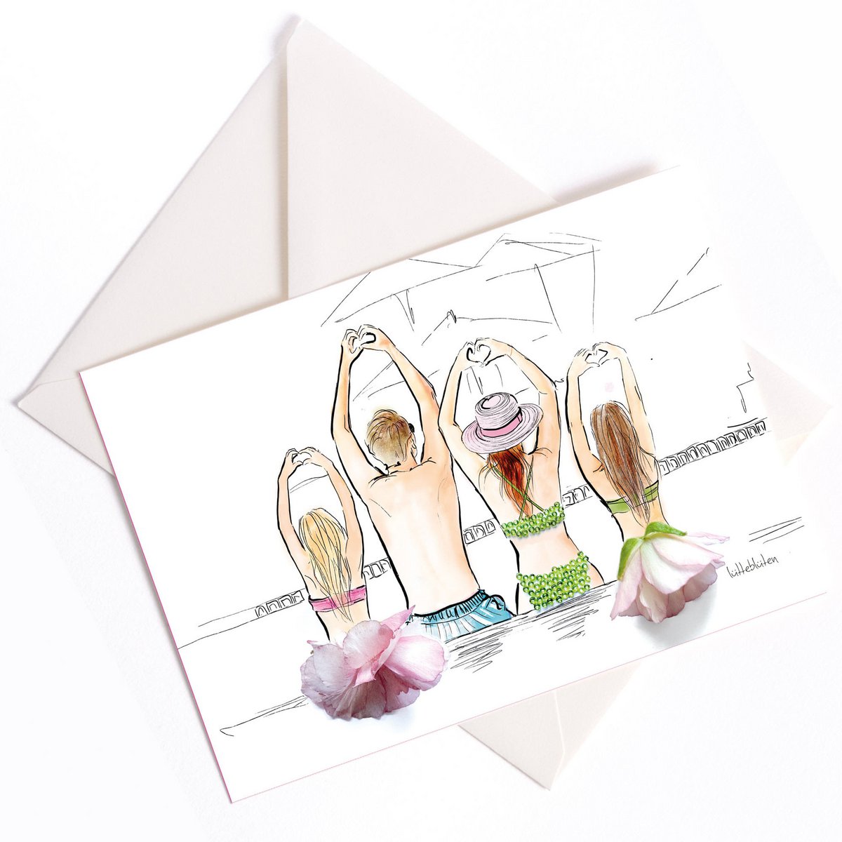 Card with envelope | Family time