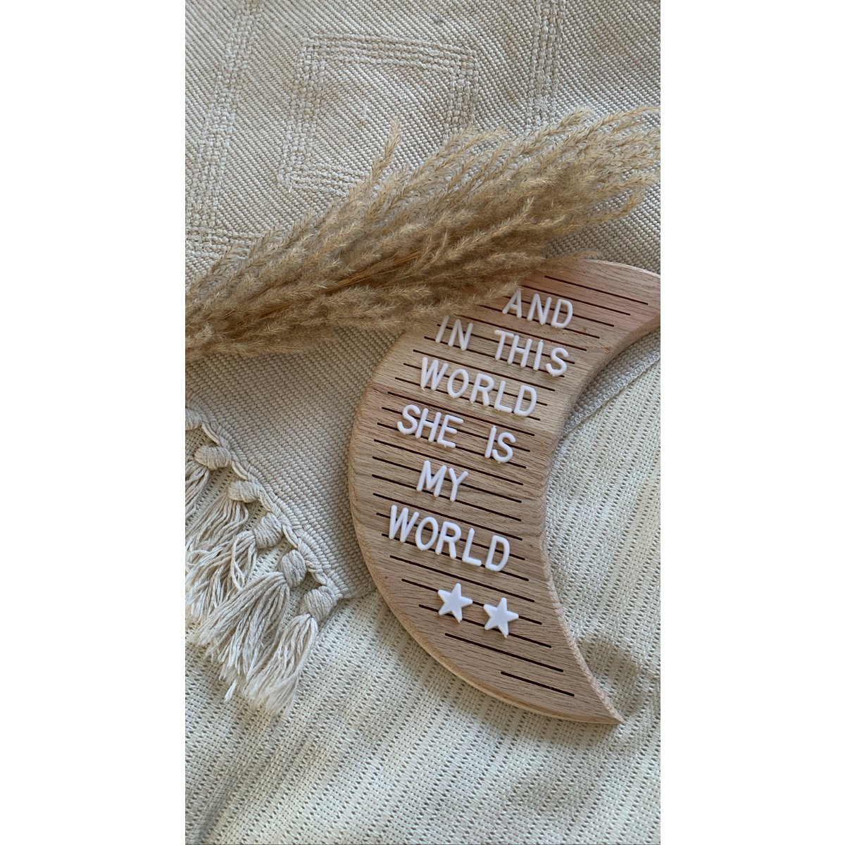 Rosini Moon Letter Board – inkl. 346 Symbolen