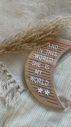 Rosini Moon Letter Board - incl. 346 symbols
