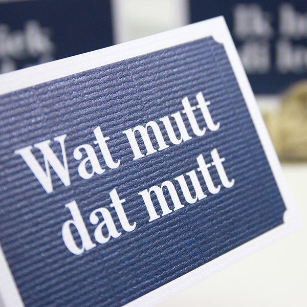 Gift tags Wat mutt dat mutt