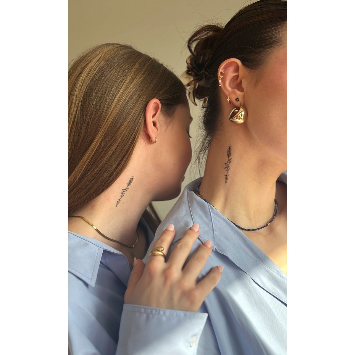 Sioou tijdelijke tattoo - De Boheemse pijl x5