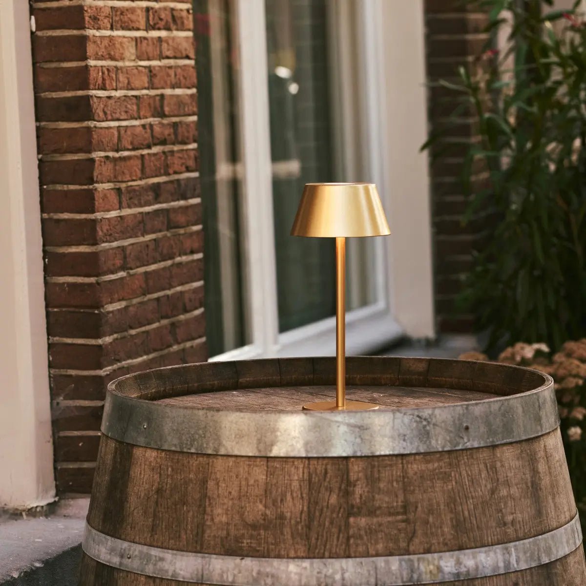 Milou Gold Rechargeable Table Lamp