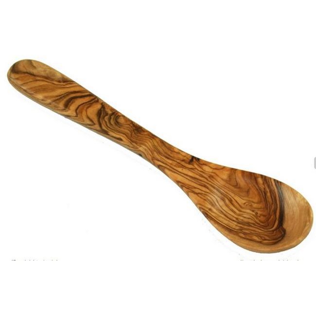 Cucchiaio in legno d'ulivo circa 22 cm