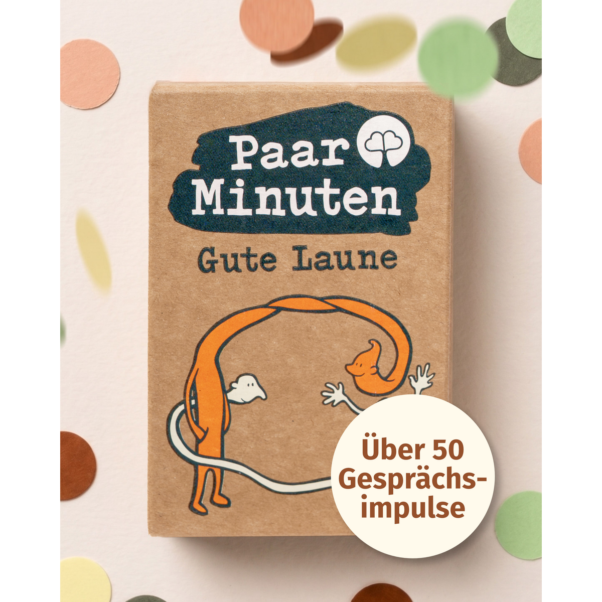 Paar minuten in een goed humeur – Gesprekskaartenset voor koppels