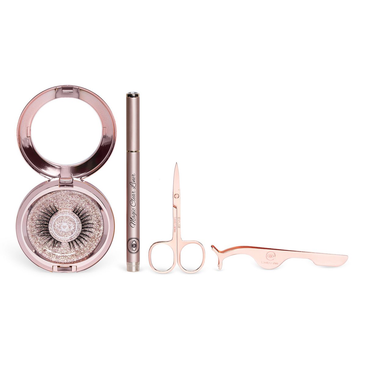 Lovely Lashes Basic Kit mit schwarzem Eyeliner