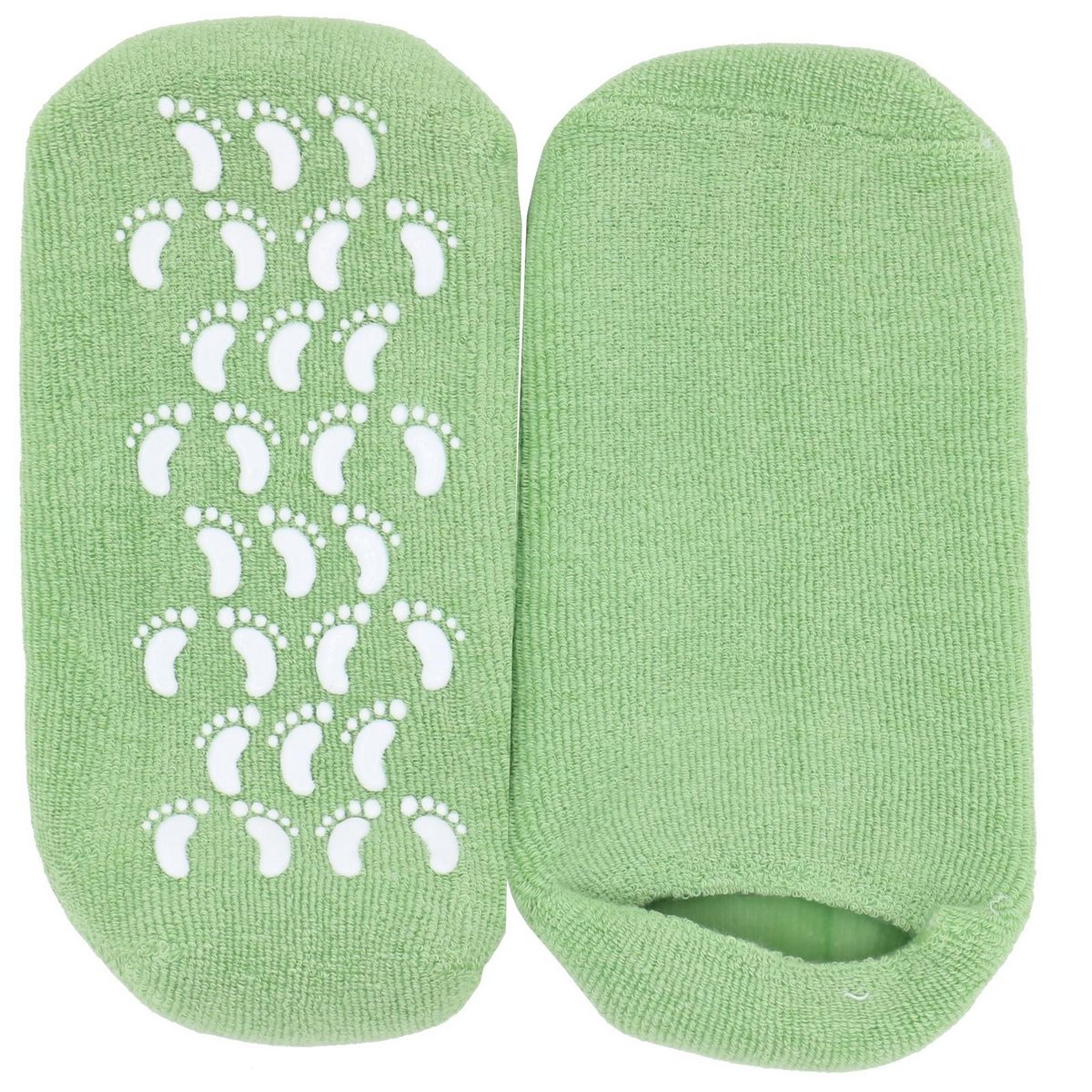 Nawilżające SPA Green Socks - Żel z jojobą i oliwą z oliwek, witaminą E i lawendą - przeciw suchym i popękanym stopom, przywraca stopom miękkość i sprężystość