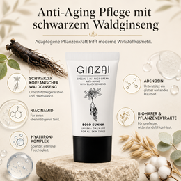LONGEVITY Crema facial antienvejecimiento 3 en 1 con ginseng