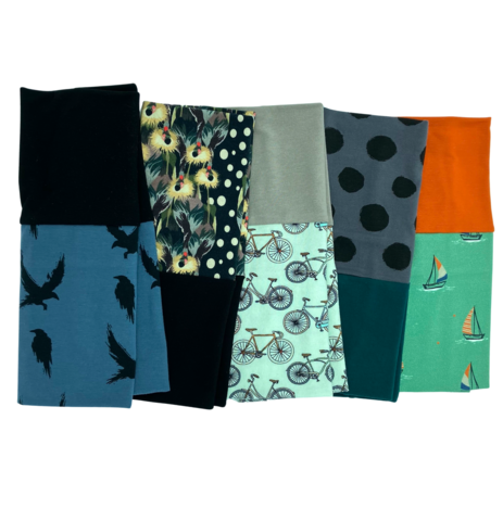 Uniquirs Camp Resoces Loop-stompt tellingen katoenen jersey mix