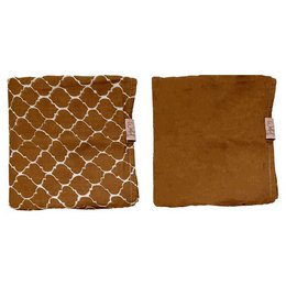 Swaddel/hydrofiele doek 80x80 2-pack Once Upon a Dream Hazel Brown