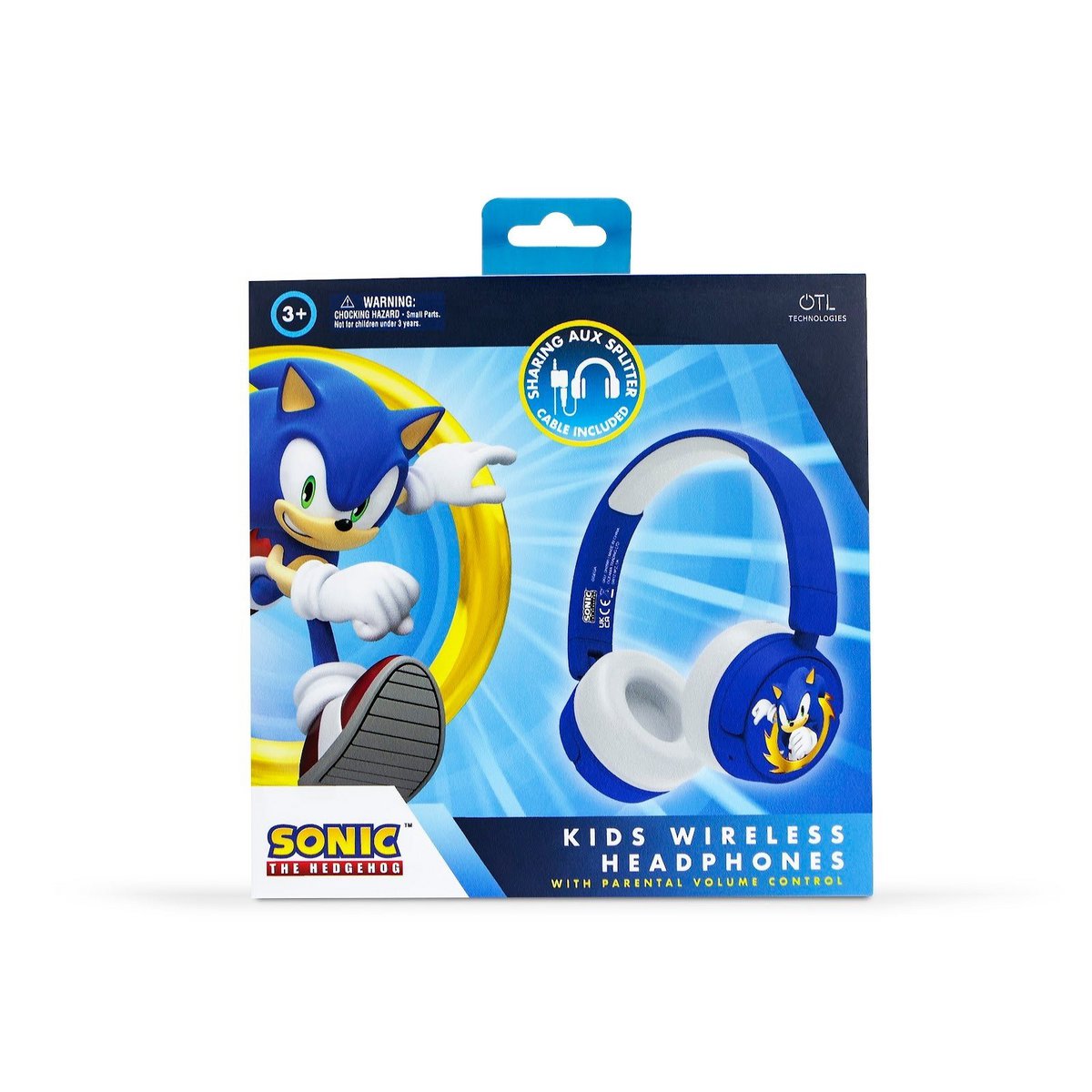 Sonic the Hedgehog - junior bluetooth koptelefoon