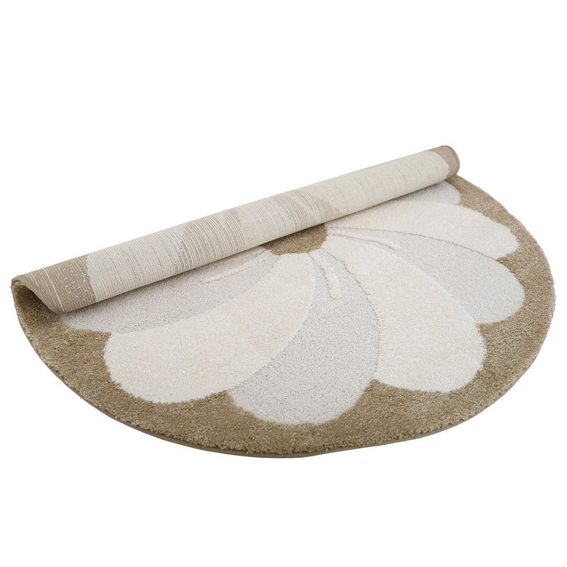 ELSA round flower children's rug