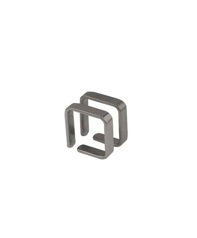 SQUARE fine woman ring