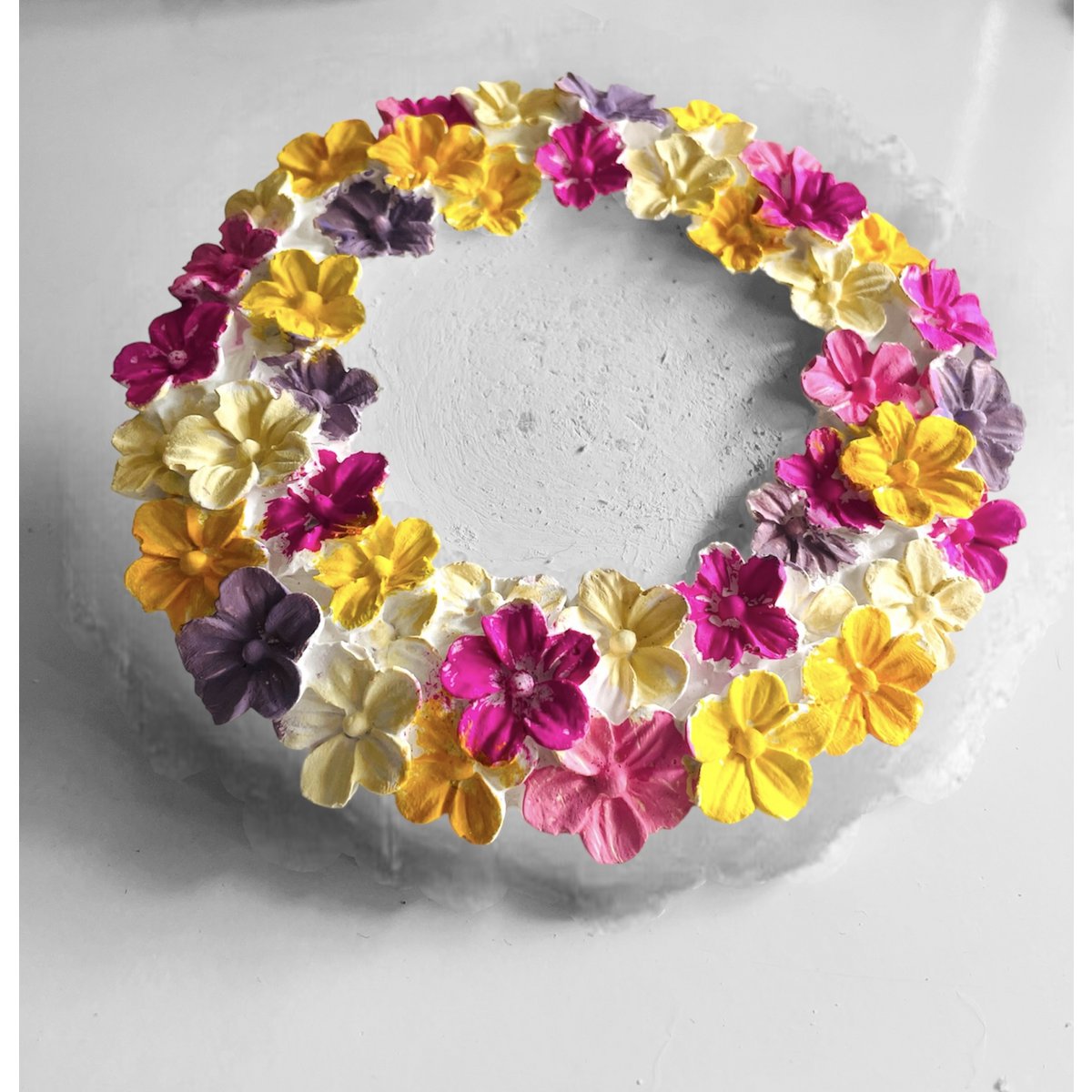 Exclusive ! Floral Wreath / Photo frame / Door Decor / Mirror