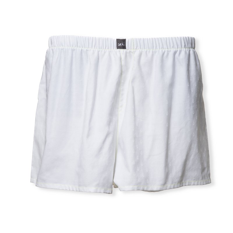 Bóxer hecho con ropa de cama vieja de la abuela BLANCO