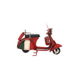 Rollermodell aus roter Dose 11x3x7 cm