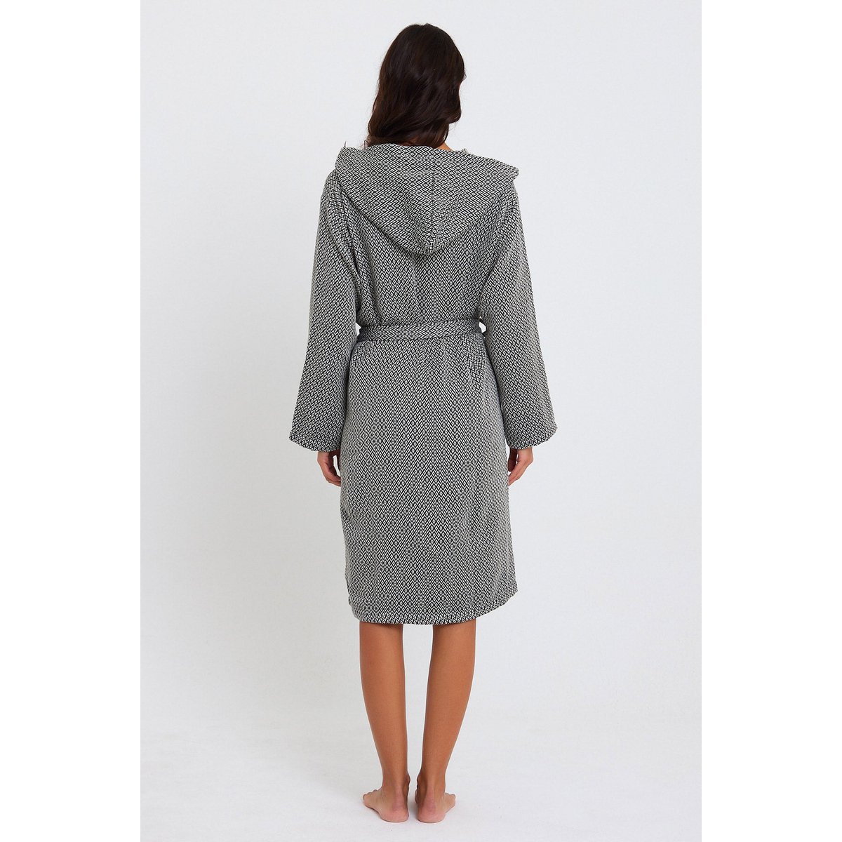 Crystal Bathrobe -Black